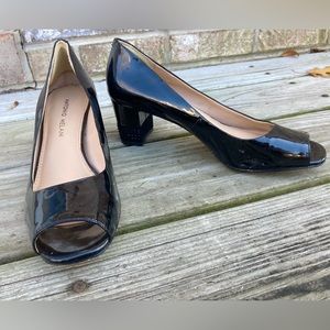 Black Rhinestone Heel Glam Antionio Melani High Heel Pumps